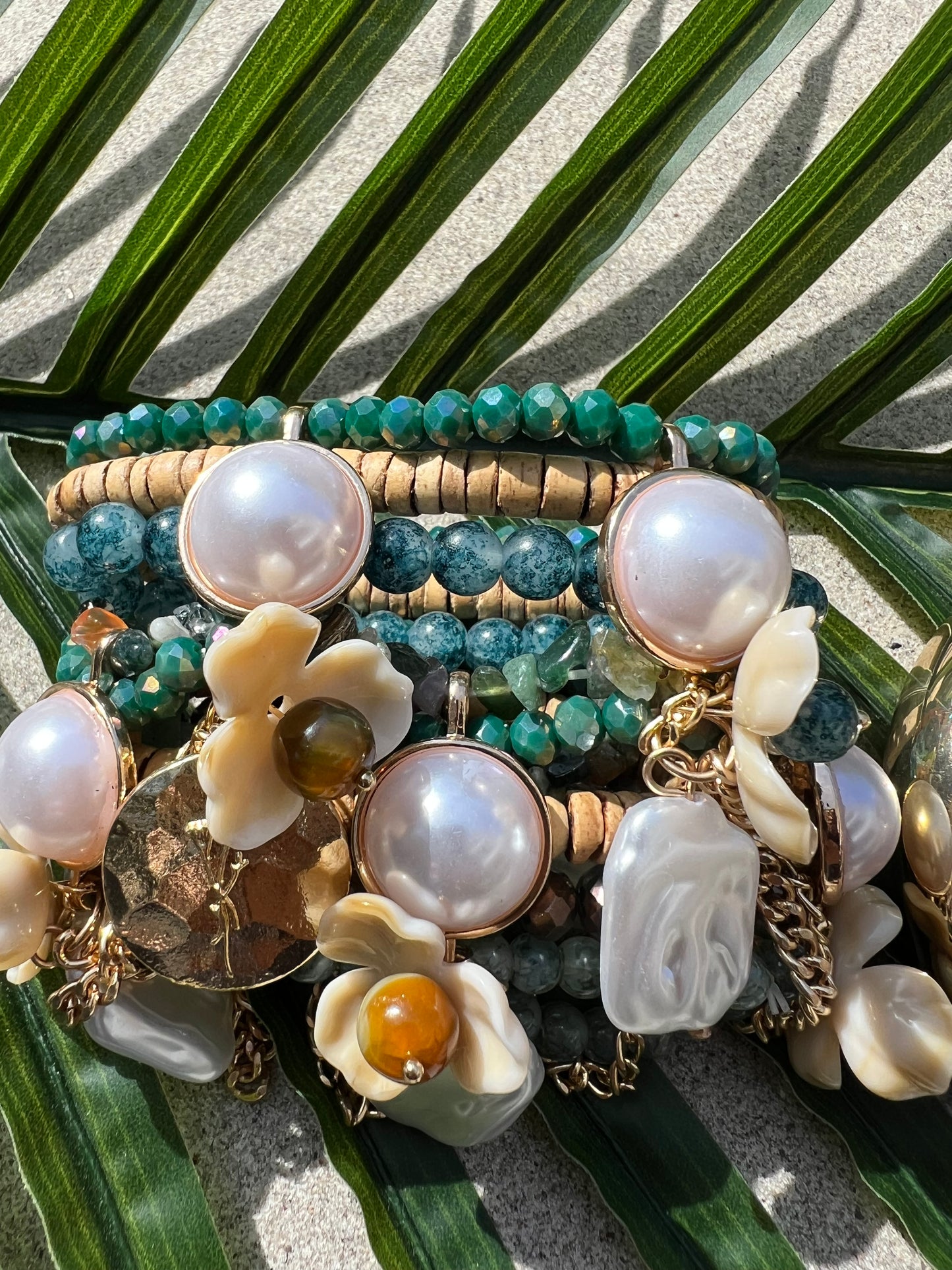 Palm Bangle Set