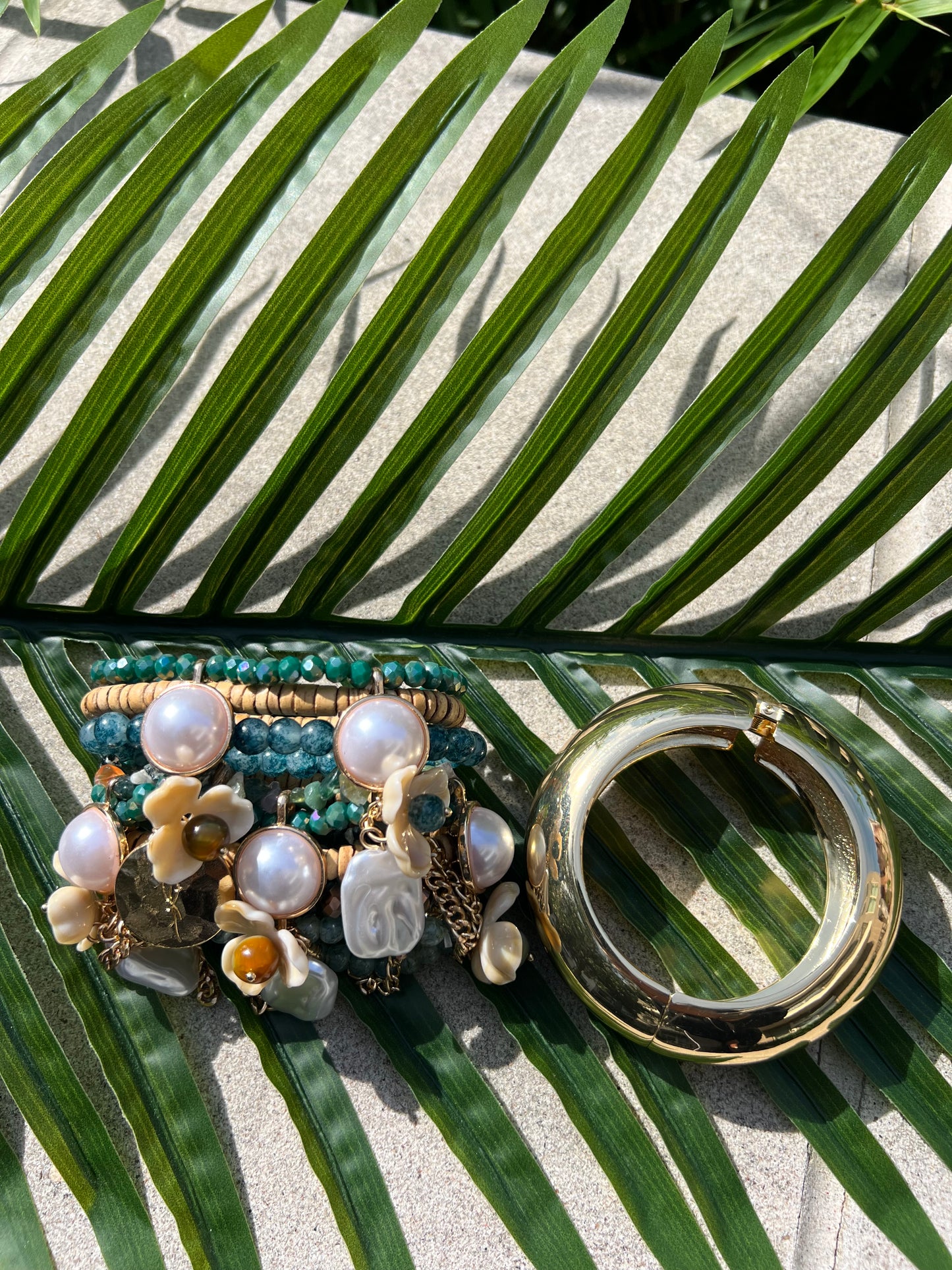 Palm Bangle Set