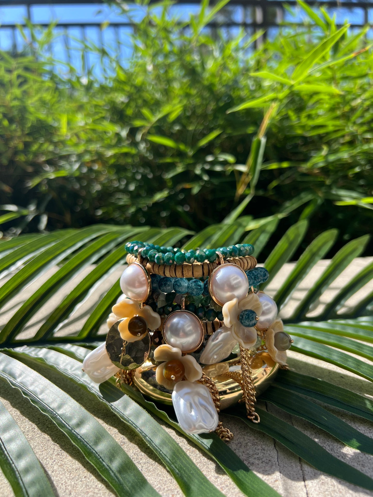 Palm Bangle Set